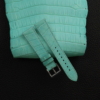 Turquoise Alligator Leather Watch Strap