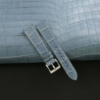 Light Water Alligator Leather Watch Strap