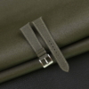 Olive Epsom Leather Watch Strap