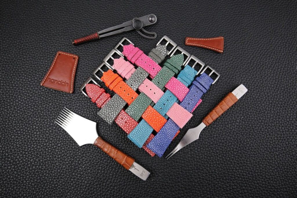 Stingray leather handdn