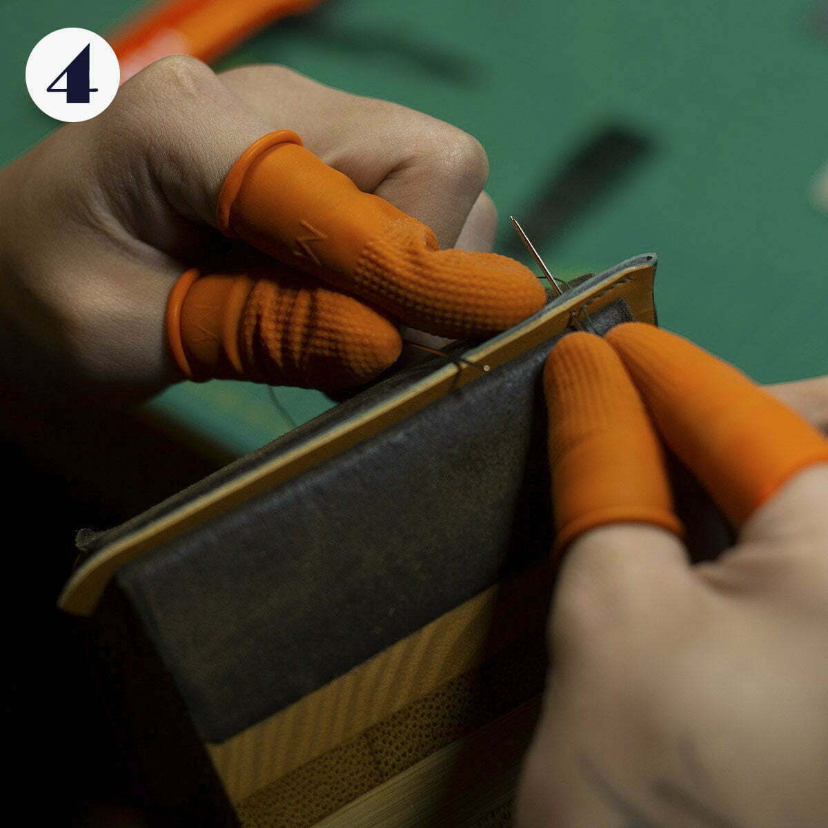 The Evolution of Watch Straps: From Leather to Metal and Beyond 15 STEP4 - stitching