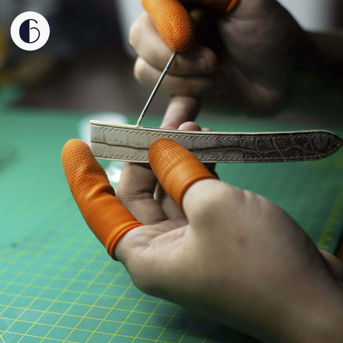The Evolution of Watch Straps: From Leather to Metal and Beyond 17 STEP6 - painting
