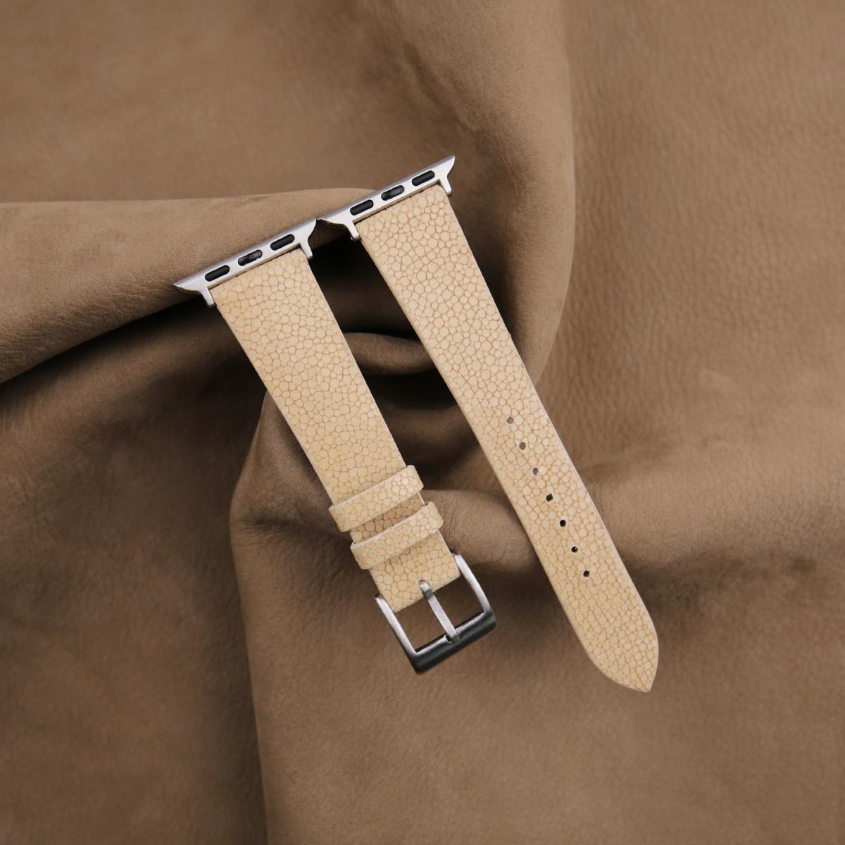 Begei Stingray Leather Apple Watch Band