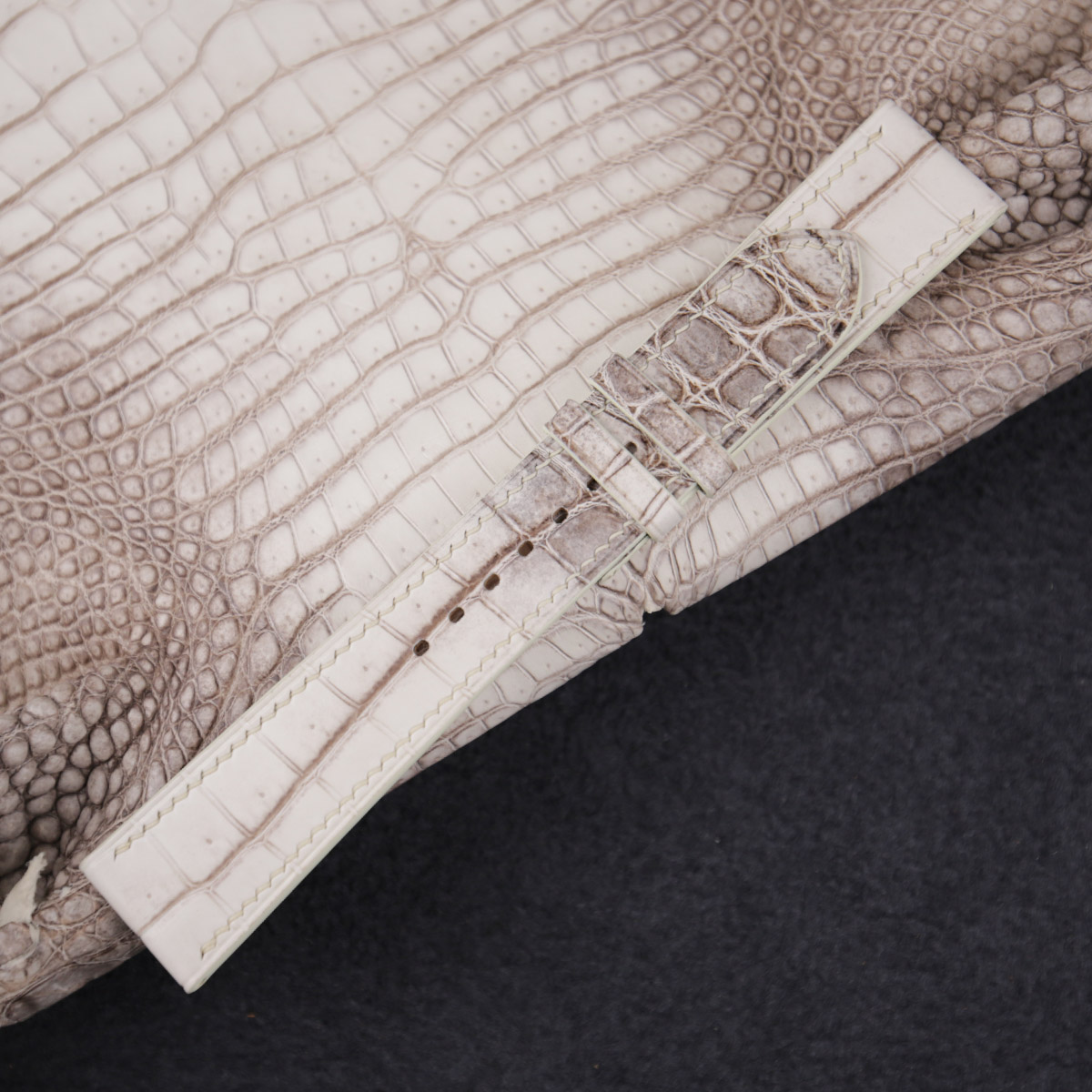 Himalayan Alligator Leather Watch Strap