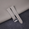 Grey Togo Leather Watch Strap