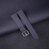 Navy Togo Leather Watch Strap