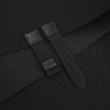 Black Canvas mix Alligator Watch Strap