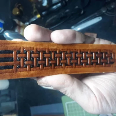 weaving looms art carving watch strap test
