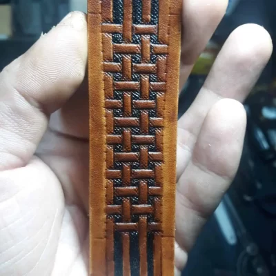 weaving looms art carving watch strap test 2