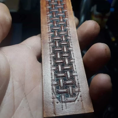 weaving looms art carving watch strap test 3