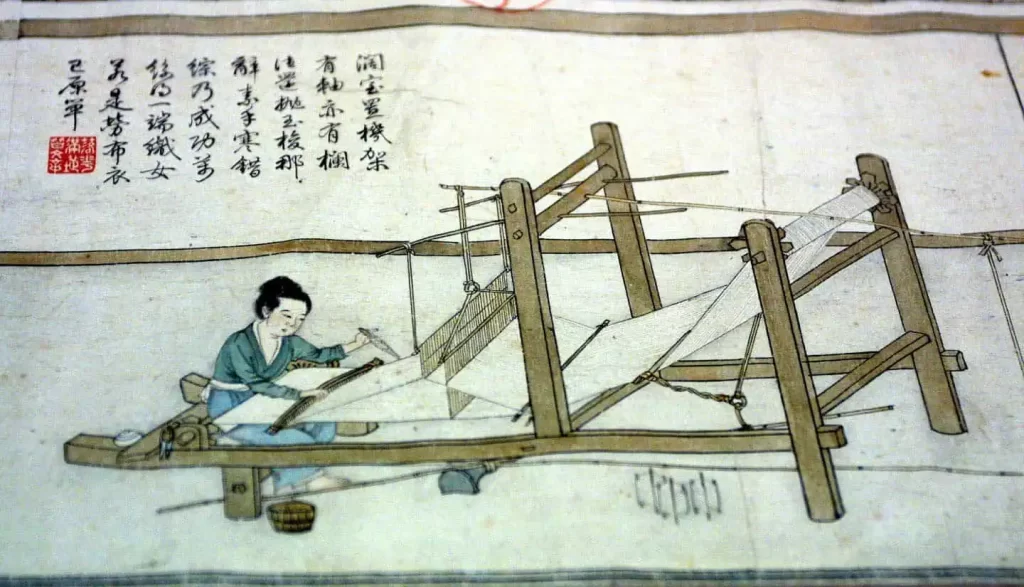 silk-weaving