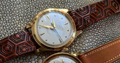 Honeycomb Carving Watchstraps