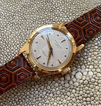 Honeycomb Carving Watchstraps