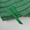 Asymmetric Light Green Alligator Leather Watch Strap - King Midas
