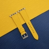 Yellow Calfskin Apple watch band – Waves Texture
