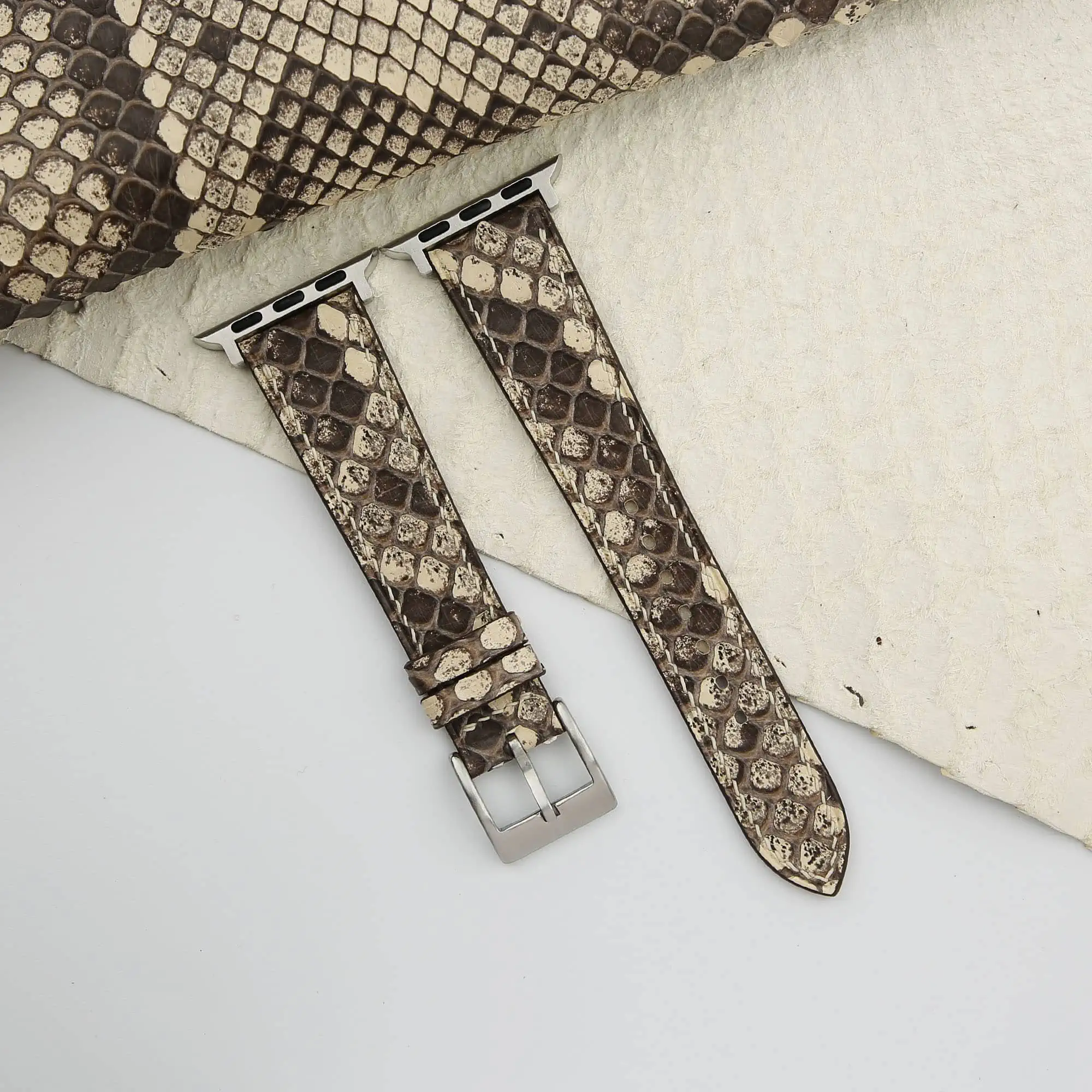 Python Leather Apple watch band