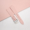 Light Pink Calfskin Watch Strap - Waves Texture