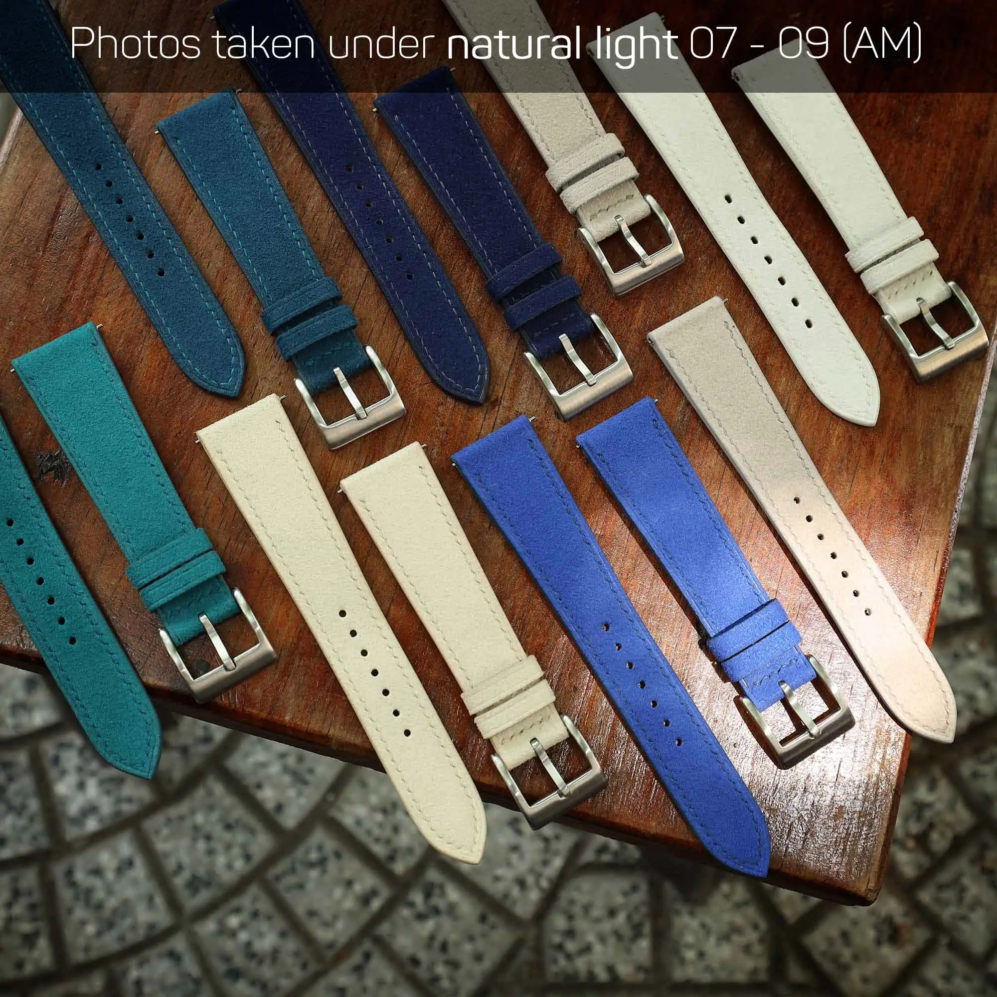 Alcantara collection under natural light 07-09 AM