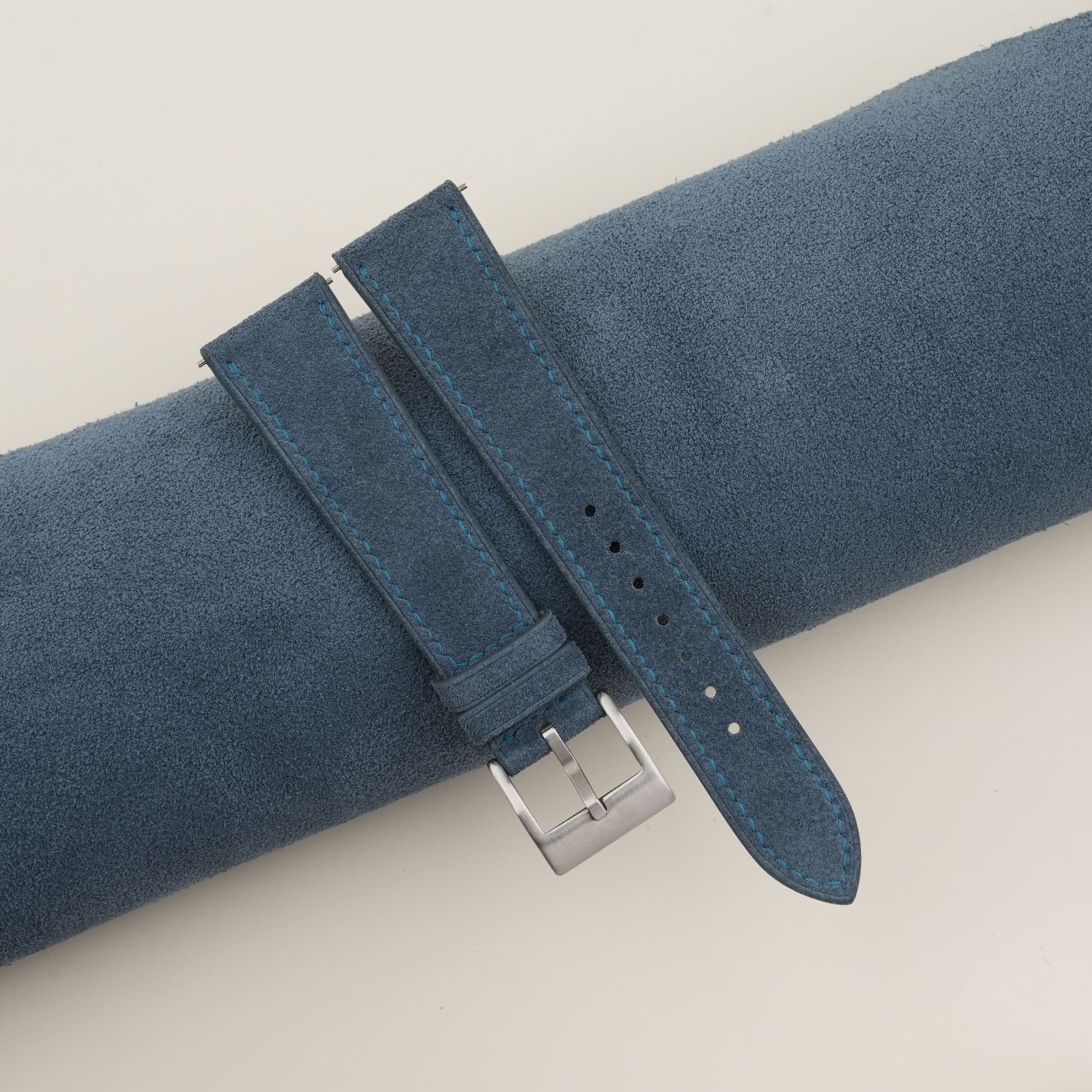 Similli watch strap with embossed pattern