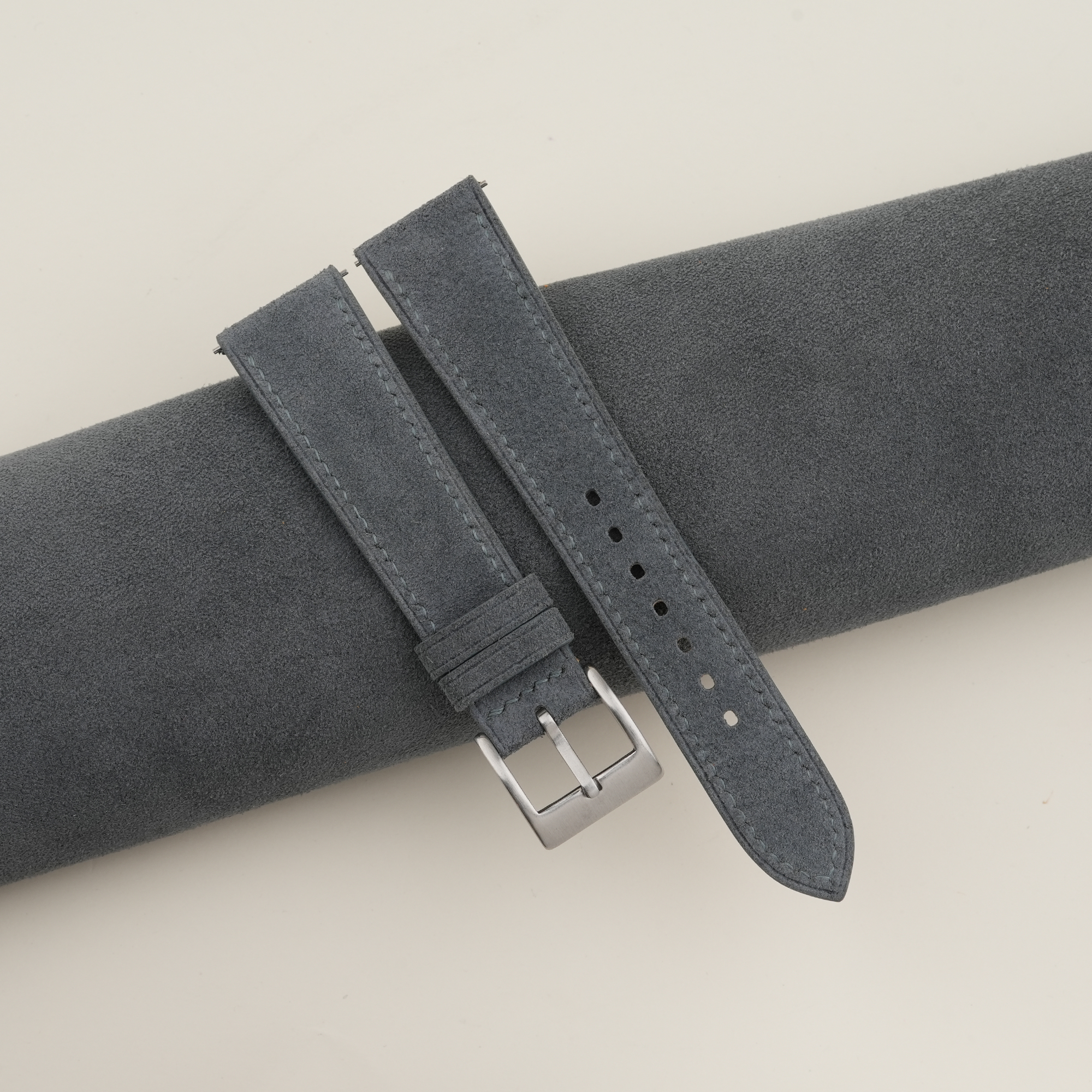 Similli watch strap with embossed pattern