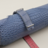 NATO Light Water Alligator Lining Pink Alligator Round Scales Leather Watch Strap
