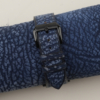 Blue Shark Leather Samsung Watch Band