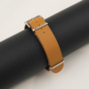 NATO Sesame Epsom Lining Sesame Epsom Leather Watch Strap