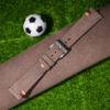Beaver Nubuck Leather Germany Flag Watch Strap