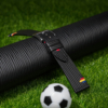 Black Calfskin Leather Romania Flag Watch Strap