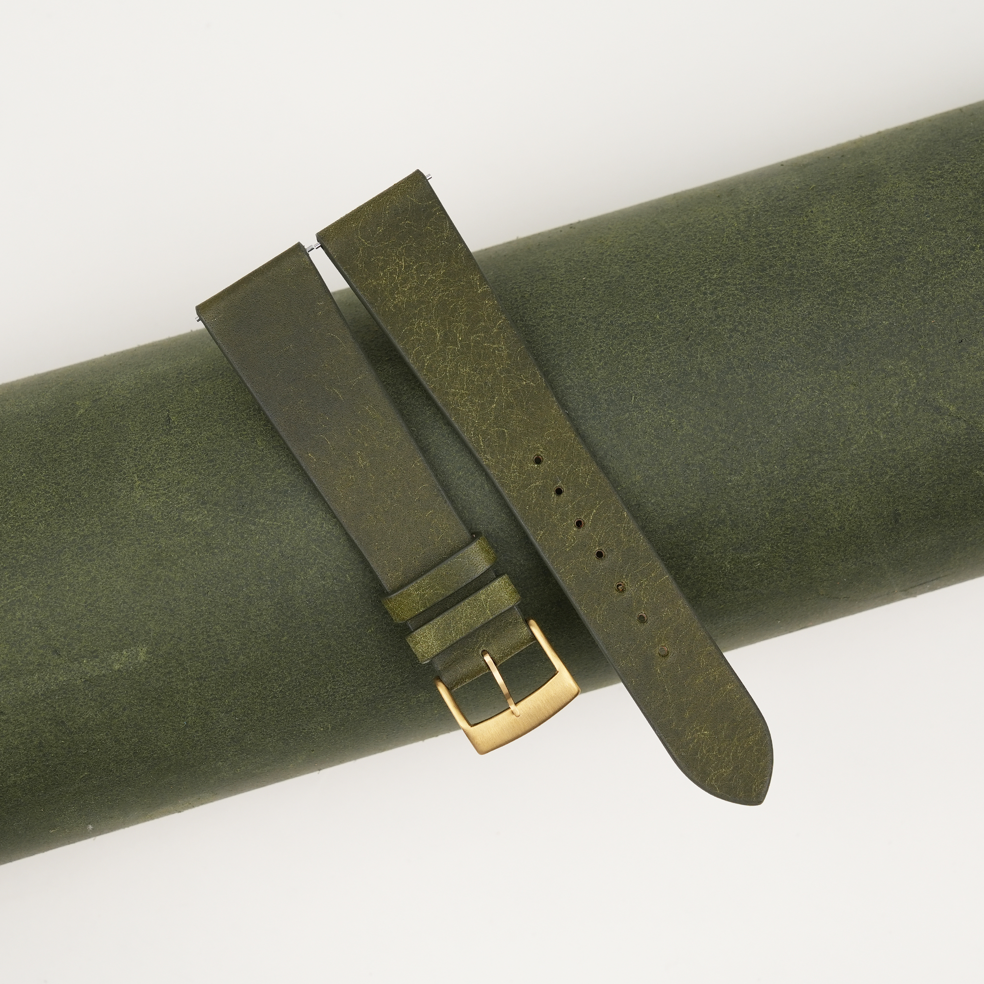 Similli watch strap with embossed pattern