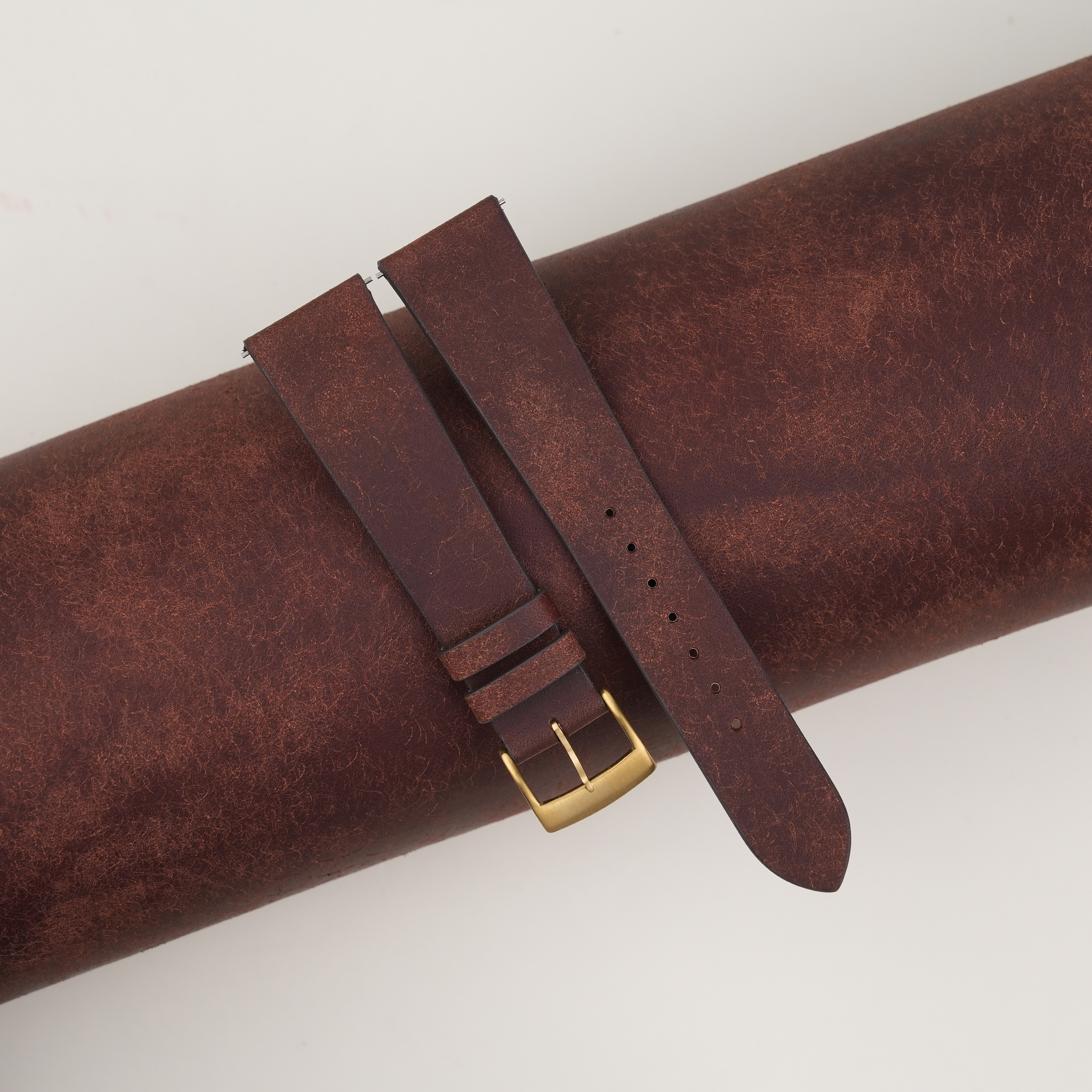 Similli watch strap with embossed pattern
